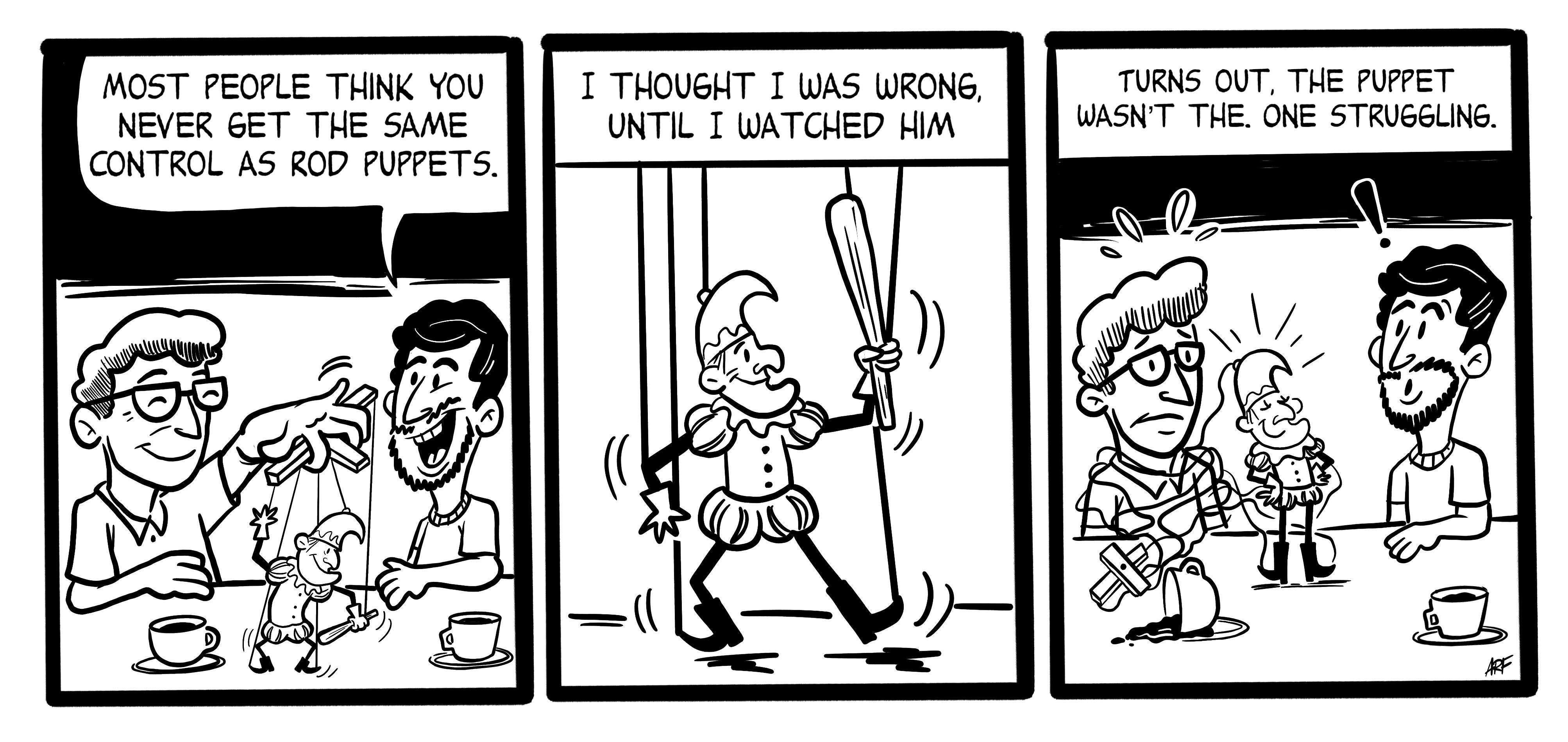 Fuck The Strings Comic